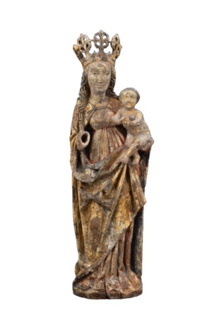Gótikus Madonna a Gyermek Jézussal