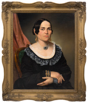 Karl Vogl (1820–?): Arisztokrata női portré