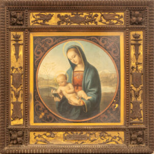 Madonna a Gyermek Jézussal-19.század