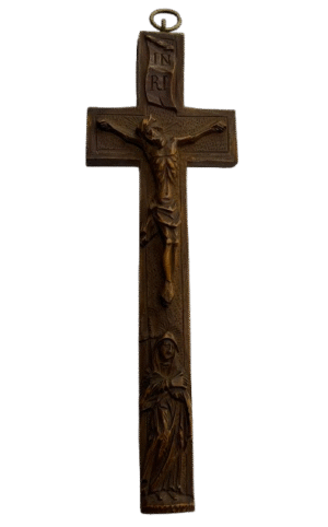 Crucifix with relics