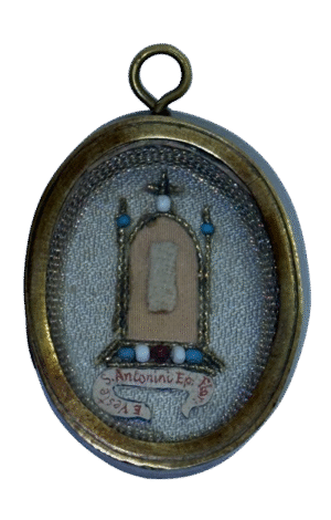 Szent Antoninus firenzei érsek ruhaereklyéje
