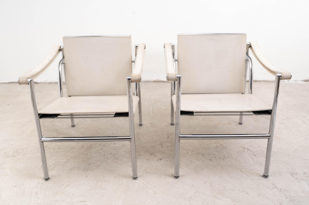 Le Corbusier LC1 Sesselpaar – Cassina – Bild 9