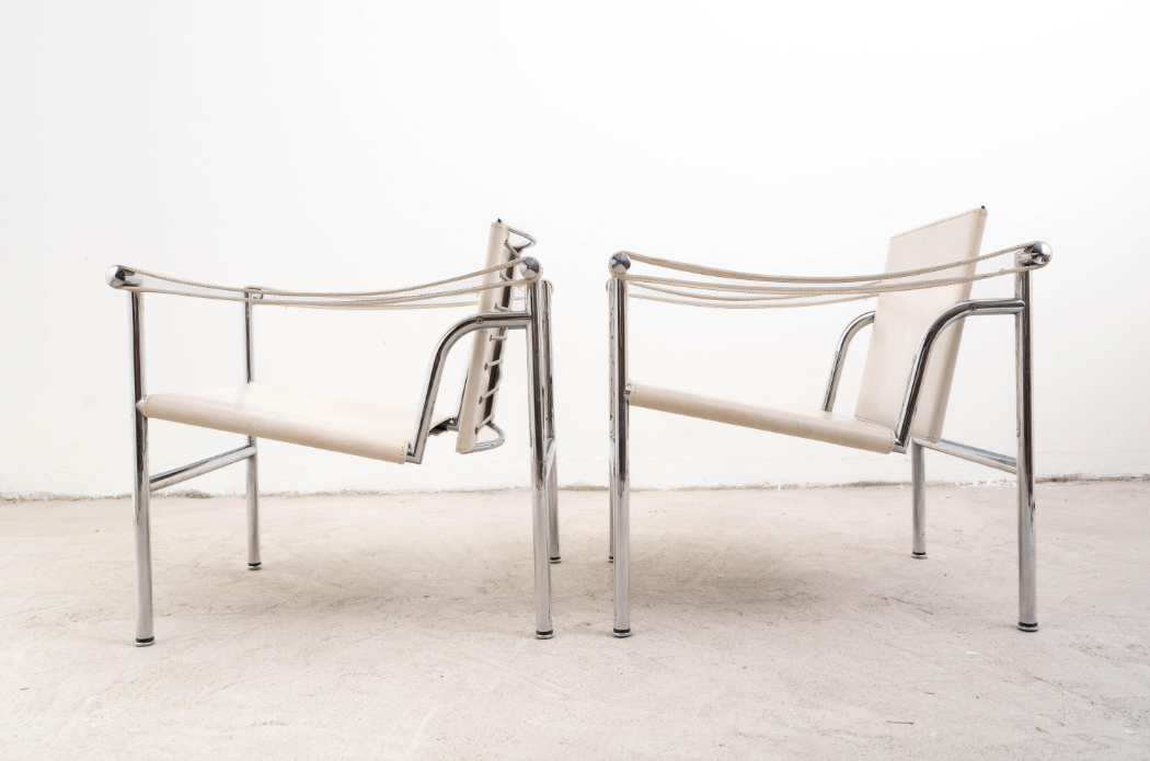 Le Corbusier LC1 Sesselpaar – Cassina – Bild 8