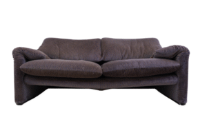 Zweisitzer-Sofa „Maralunga“ von Vico Magistretti – Cassina, 1970er Jahre