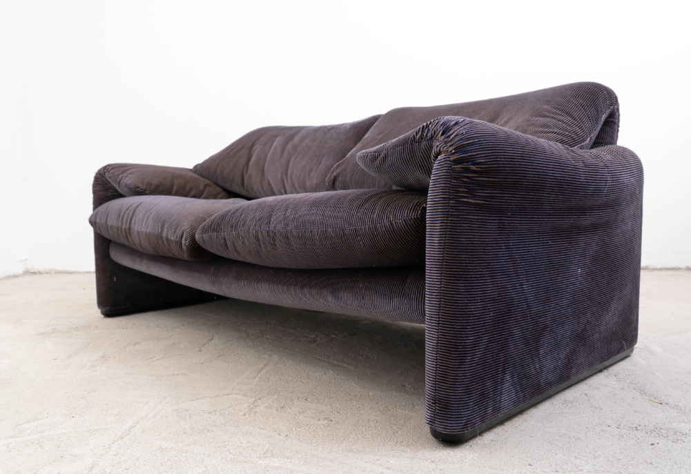 Zweisitzer-Sofa „Maralunga“ von Vico Magistretti – Cassina, 1970er Jahre – Bild 6