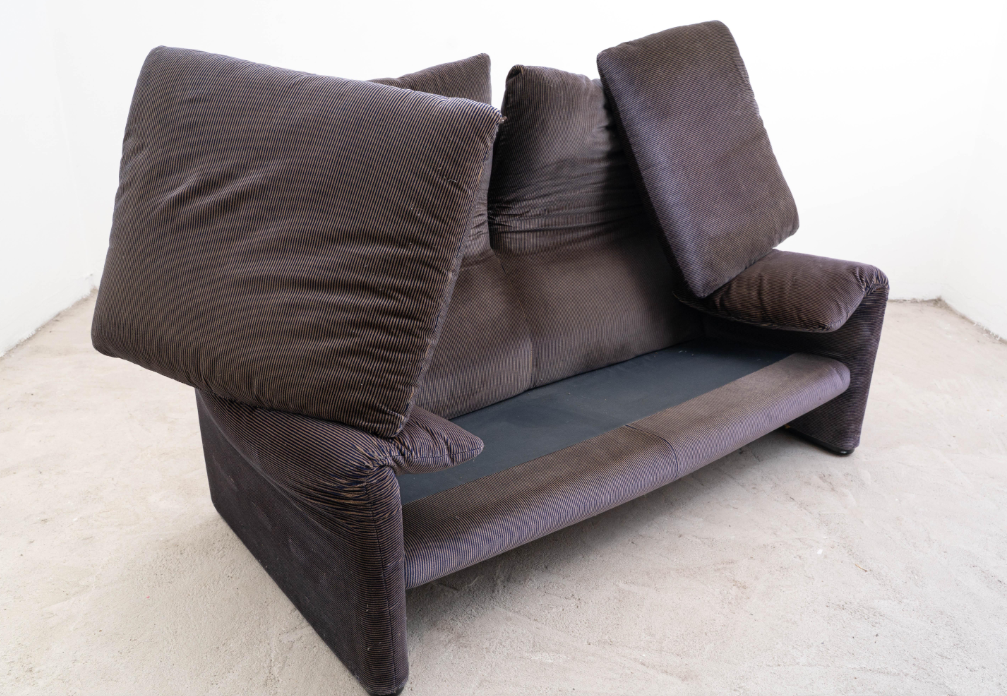 Zweisitzer-Sofa „Maralunga“ von Vico Magistretti – Cassina, 1970er Jahre – Bild 4