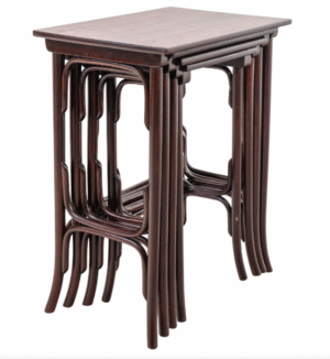 Thonet Nr. 10 Tischgarnitur – Michael Thonet, 1900–1910