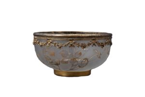 Victor Saglier (1809–1894): Art Nouveau glass bowl