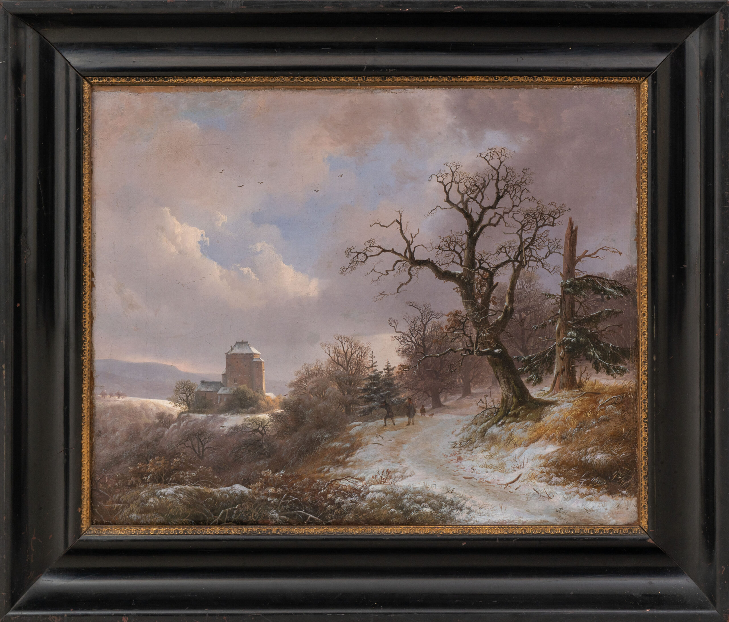 Remigius Adrianus Haanen (1812–1894): Hunting in Winter