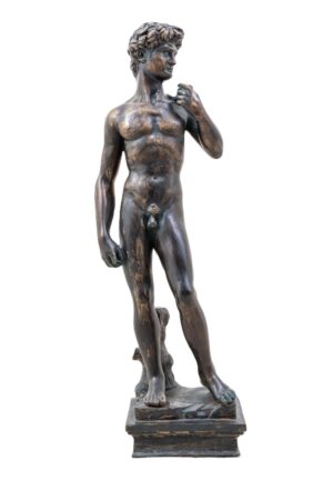 Bronze Statue of David, after Michelangelo